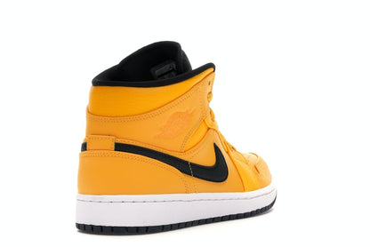 Jordan 1 Mid University Gold Black