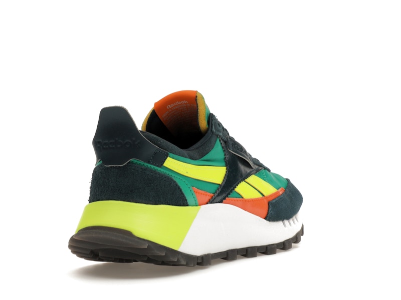 Reebok Classic Leather Legacy Court Green Solar Yellow
