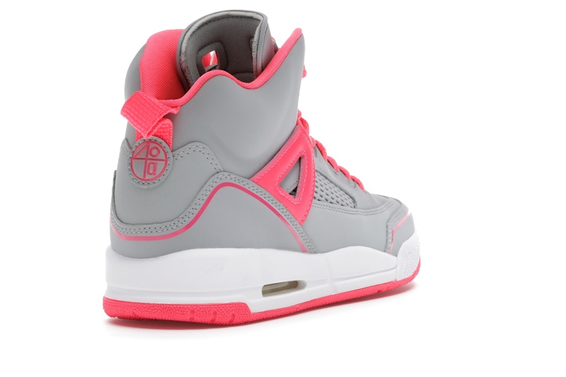 Jordan Spizike Wolf Grey Racer Pink (GS)