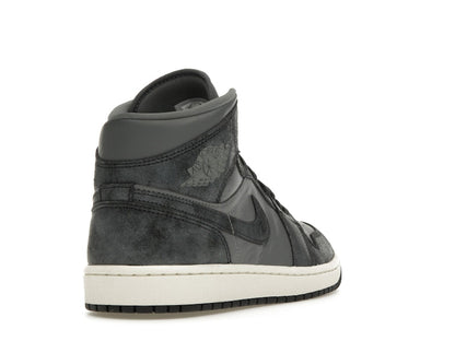 Jordan 1 Mid Distressed Smoke Grey (Women's)