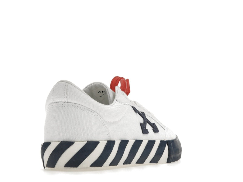 OFF-WHITE Vulcanized Low White Blue Canvas