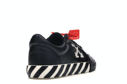 OFF-WHITE Vulc Low Black Leather FW19