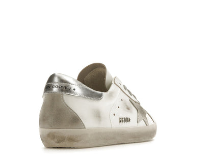 Golden Goose Super-Star White Silver (Women's)