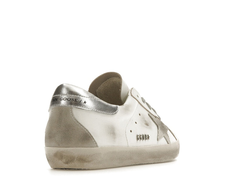 Golden Goose Super-Star White Silver (Women's)