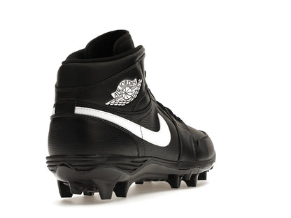 Jordan 1 Mid TD Cleat Black White