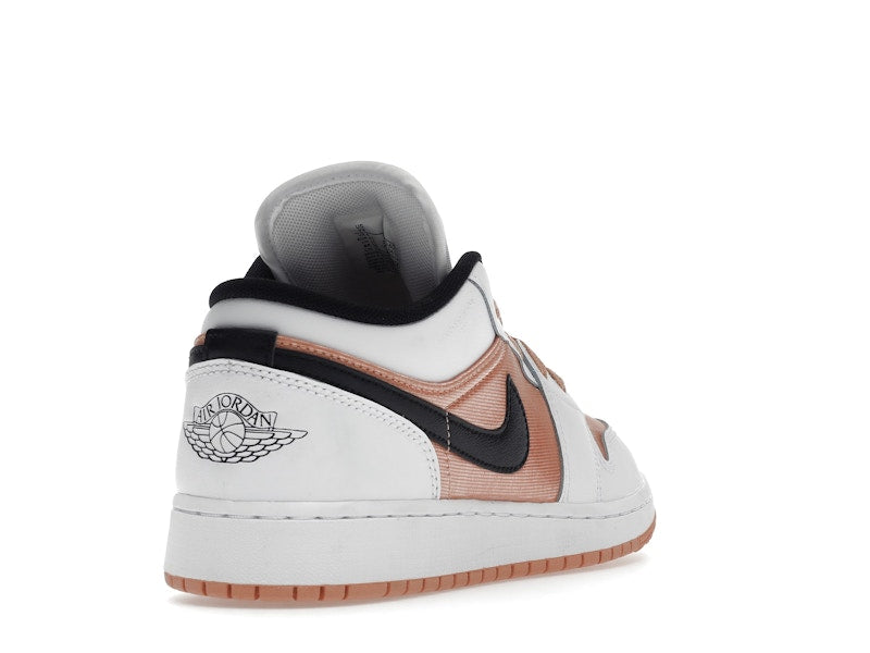Jordan 1 Low White Light Madder Root (GS)