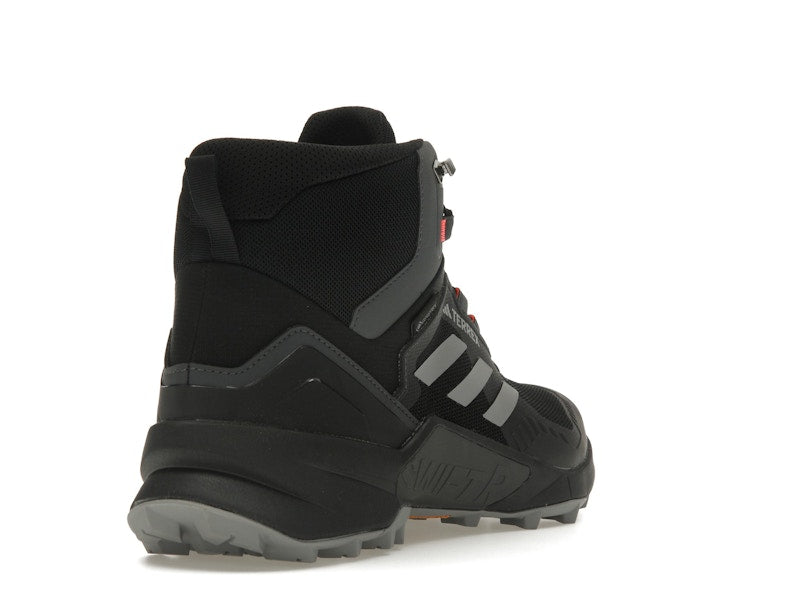 adidas Terrex Swift R3 Mid GTX Core Black Grey Solar Red