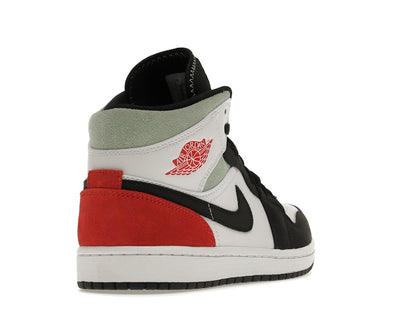 Jordan 1 Mid SE Red Black Toe