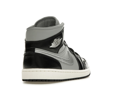 Jordan 1 Mid SE Black Metallic Silver (Women's)