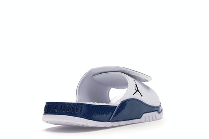 Jordan Hydro 11 Slide White Navy