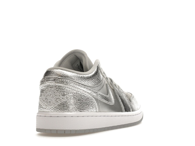 Jordan 1 Low SE Metallic Silver (Women's)