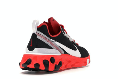 Nike React Element 55 Black White Red Orbit