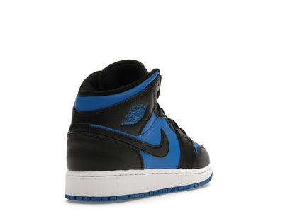 Jordan 1 Mid Black Royal Blue (GS)