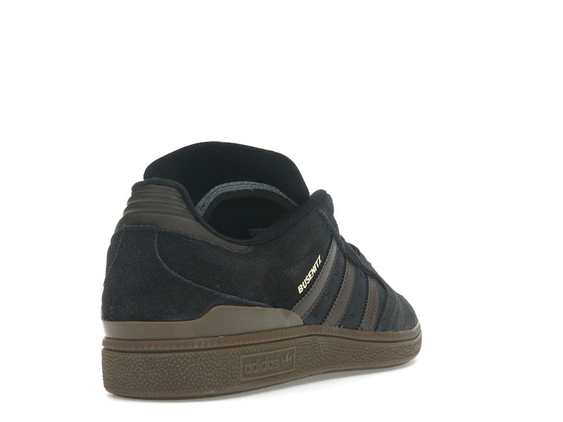 adidas Busenitz Pro Core Black Brown Gold Metallic