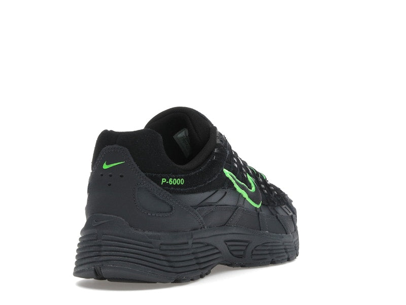 Nike P-6000 PRM Black Green Strike