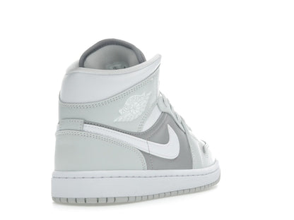 Jordan 1 Mid Photon Dust Atmosphere Grey (Women's)