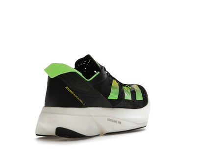 adidas Adios Pro 3 Black Beam Yellow Solar Green