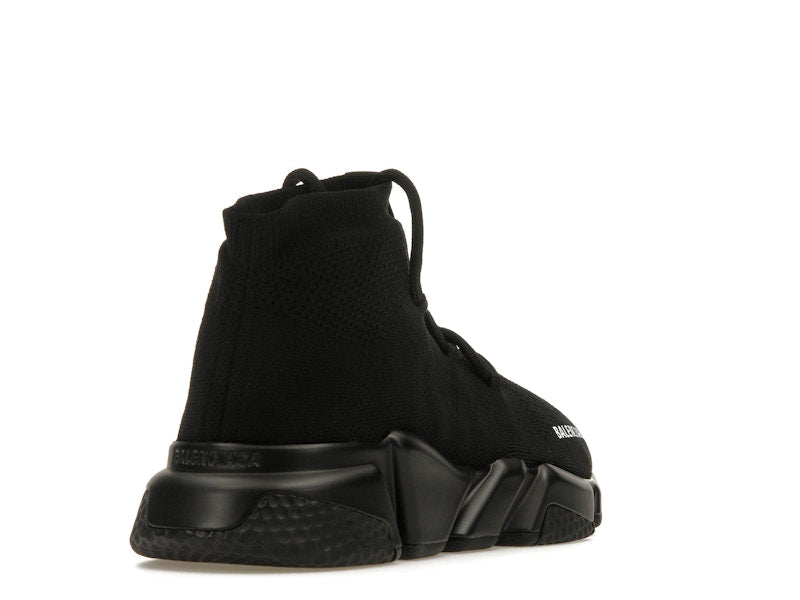 Balenciaga Speed Trainer Lace Up Black