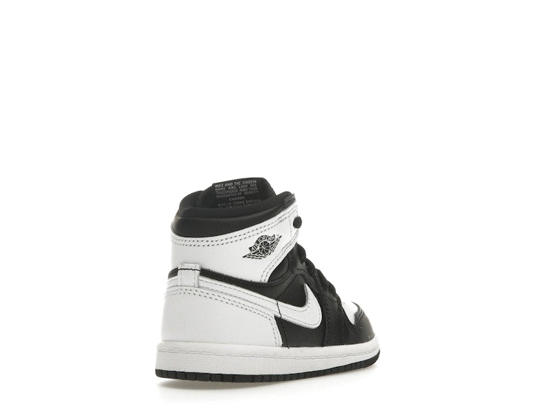 Jordan 1 Retro High OG Black White (TD)