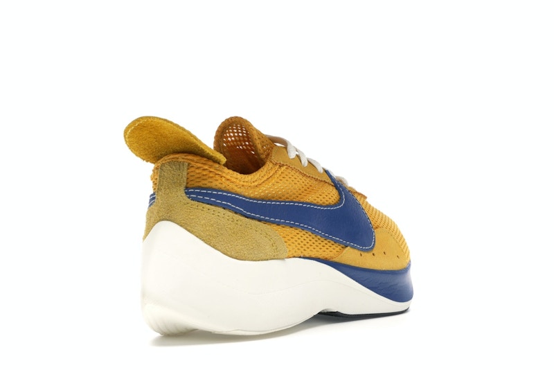 Nike Moon Racer Yellow Ochre Gym Blue