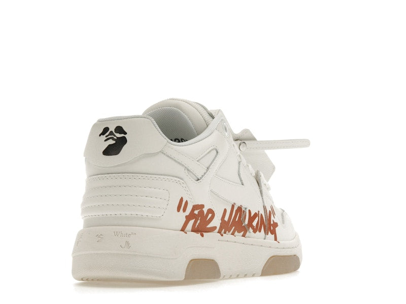 OFF-WHITE Out Of Office Low Tops For Walking Terracotta