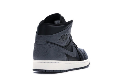 Jordan 1 Retro Mid Black Dark Grey