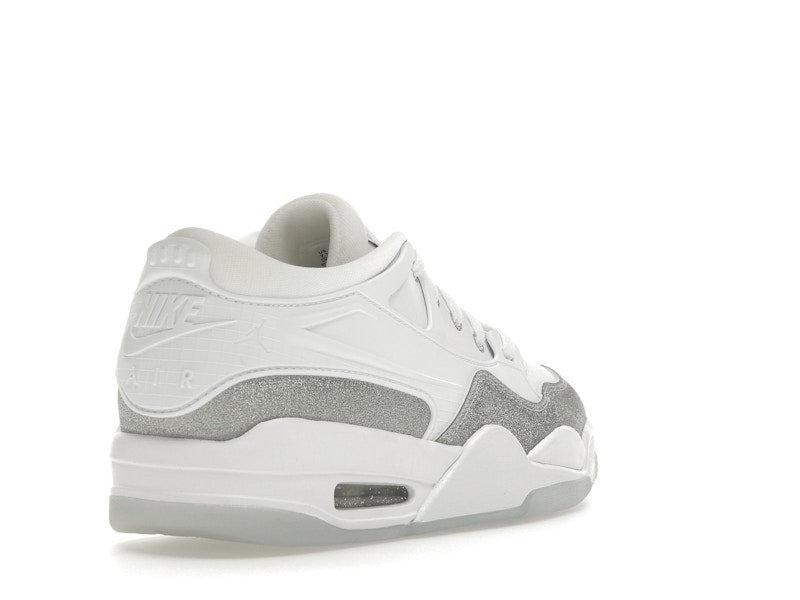 Jordan 4 RM White Metallic Silver (Women's)
