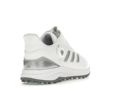 adidas Solarmotion BOA 24 Spikeless Golf Cloud White Silver Metallic Blue Burst