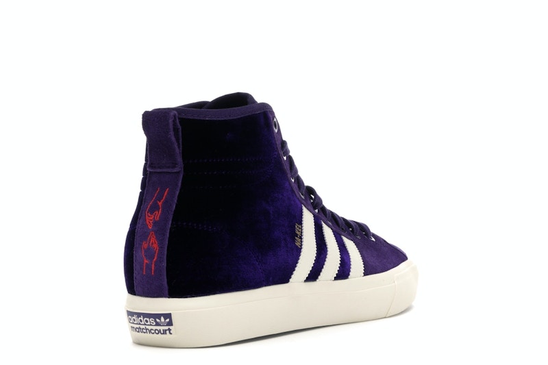 adidas Matchcourt High RX Na-Kel Smith Purple Velvet