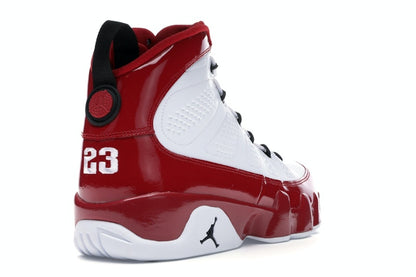 Jordan 9 Retro White Gym Red