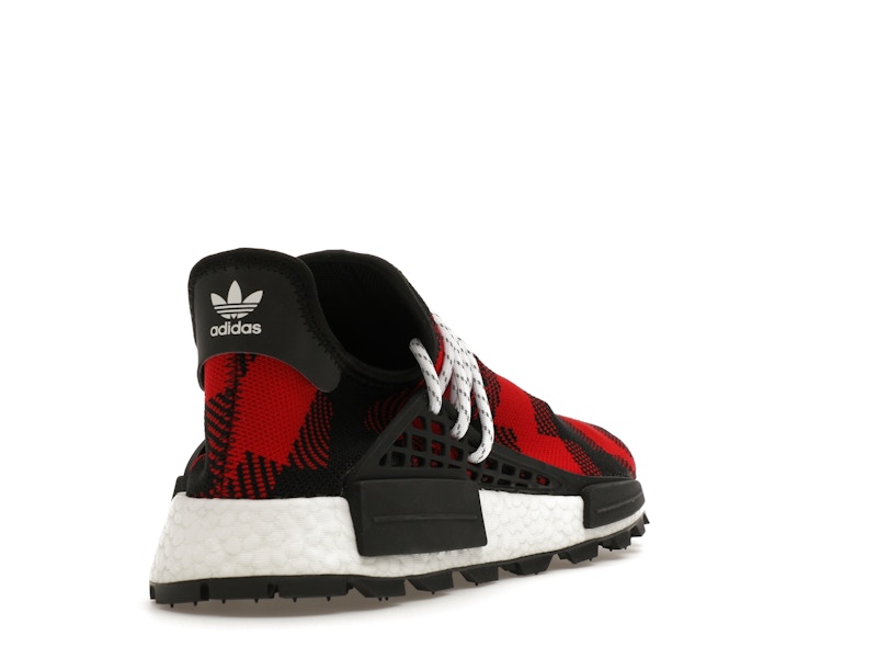 adidas NMD Hu Pharrell x BBC Red Plaid (F&F)