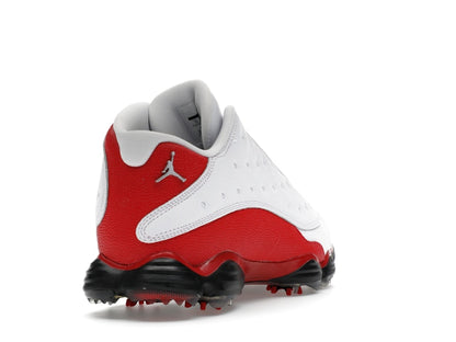 Jordan 13 Retro Golf Cleat White Red