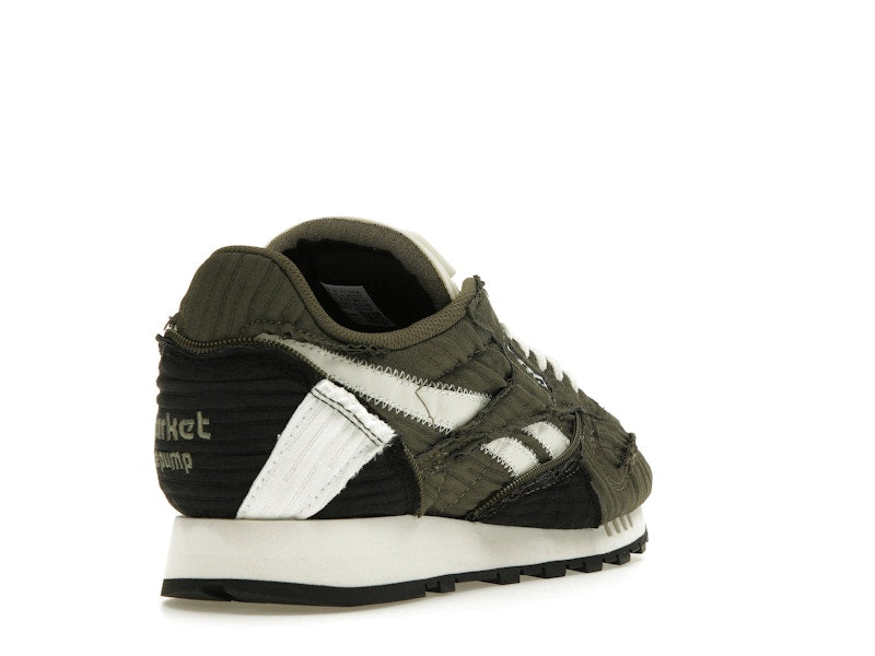 Reebok Classic Leather Pump Market Army Green