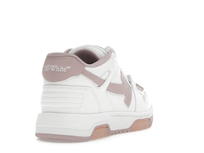 OFF-WHITE Out Of Office OOO Low Tops White Pink (Women's)