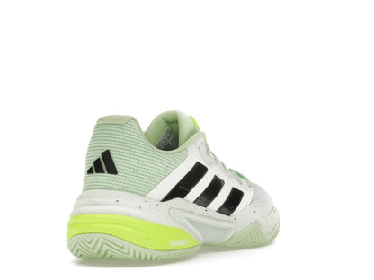 adidas Barricade 13 Cloud White Core Black Semi Green Spark