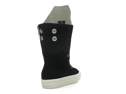 Rick Owens Hollywood DRKSHDW Boot Sneaks Black Milk