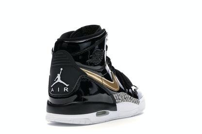 Jordan Legacy 312 Black Gold Patent (GS)