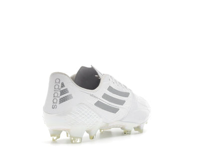 adidas Adizero F50 4 Leather FG White Silver Metallic