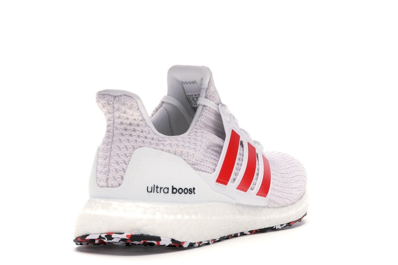adidas Ultra Boost 4.0 Cloud White Active Red