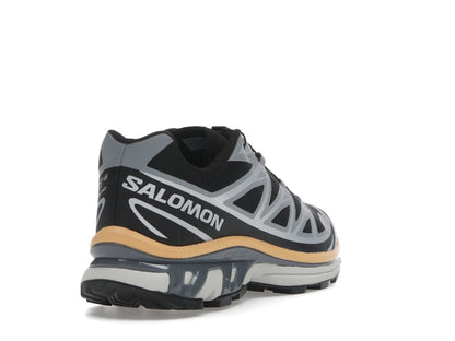 Salomon XT-6 Black Footwear Silver Warm Apricot