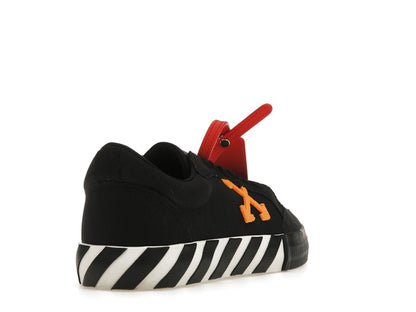 OFF-WHITE Vulcanized Low Black Orange Canvas