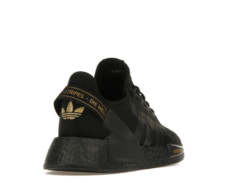 adidas NMD R1 V2 Black Gold Metallic