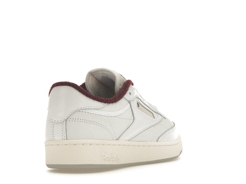 Reebok Club C 85 Packer Shoes Chalk White Maroon
