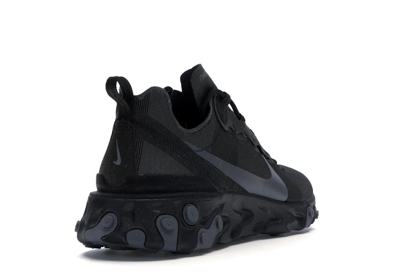 Nike React Element 55 Triple Black