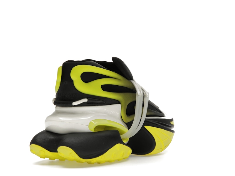 Balmain Unicorn Low-Top Black Yellow