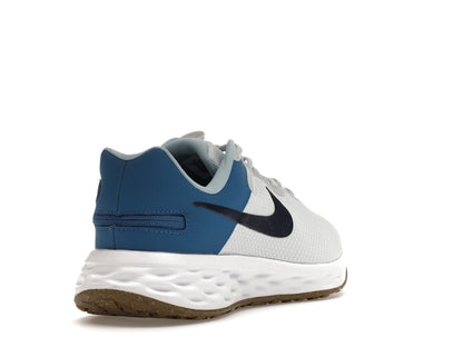 Nike Revolution 6 FlyEase Next Nature Pure Platinum Dark Marina Blue
