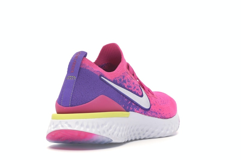 Nike Epic React Flyknit 2 Laser Fuchsia White (Women's)