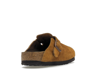 Birkenstock Boston Soft Footbed Suede Mink