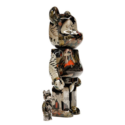 Bearbrick Utagawa Kuniyoshi (The Haunted Old Palace at Soma) 100% & 400% Set