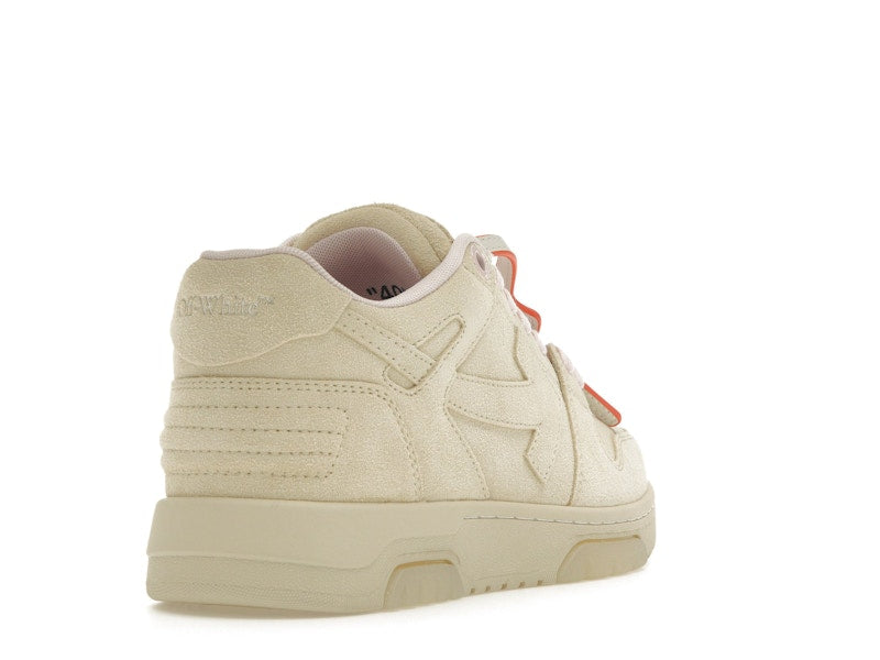 Off-White Out Of Office Suede Beige Pink